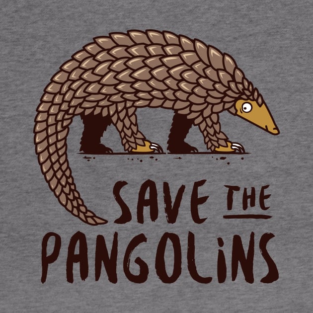 Endangered Pangolin - Save the Pangolins by bangtees